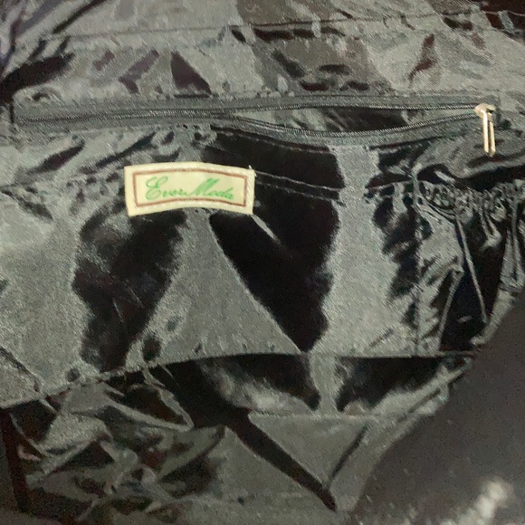 Quilted Owl Print lined Tote Bag - Picture 7 of 9